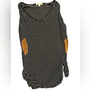 Women’s Hailey & Co Maternity Striped Shirt | Size Small